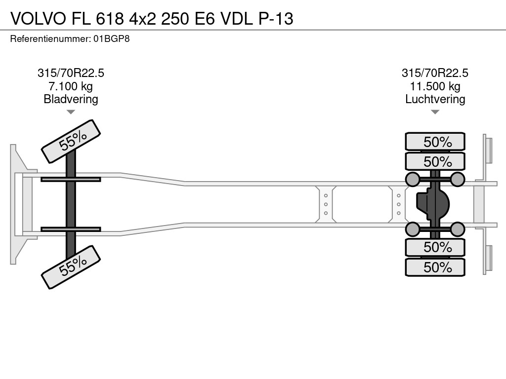 Volvo FL 618 4x2 250 E6 VDL P-13