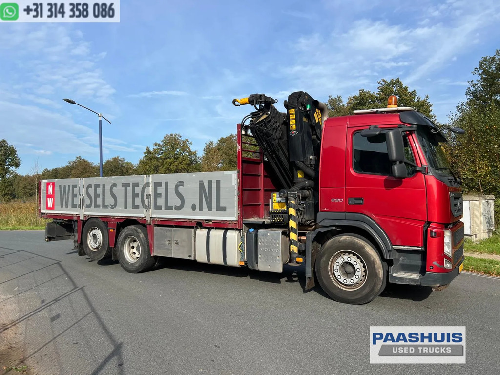 Volvo FM 330 6X2 E5 OPEN LAADBAK + PALFINGER PK 33002-EH