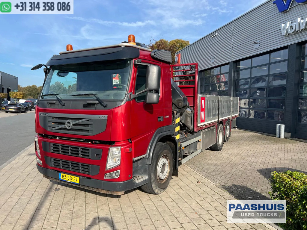 Volvo FM 330 6X2 E5 OPEN LAADBAK + PALFINGER PK 33002-EH