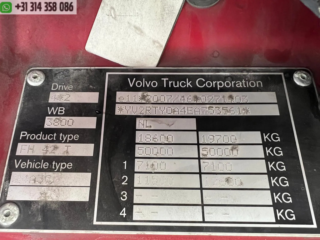 Volvo FH 460 GLOBETROTTER MANUAL GEARBOX . VEB+